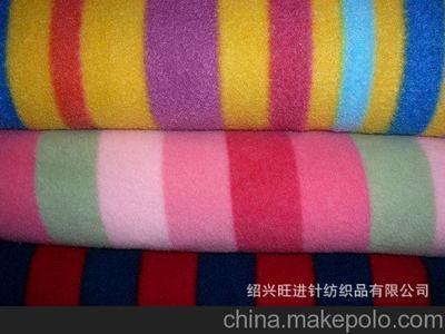 紹興旺進(jìn)針紡織品 銷售最新印花雙面絨、單面絨與搖粒絨面料圖片大全